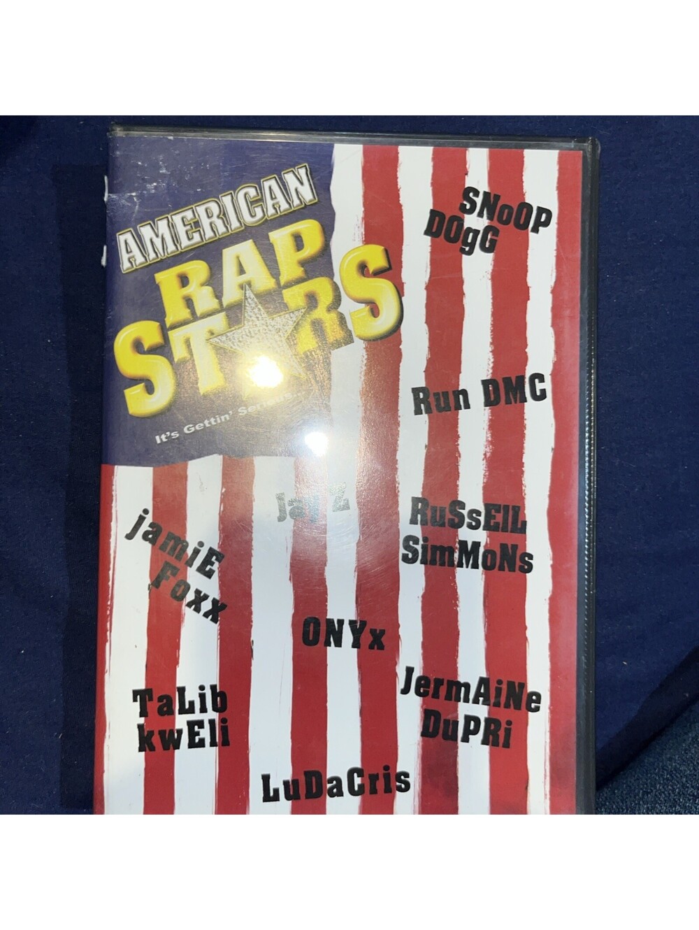 American Rap Stars (DVD, 2002, American Flag Cover Art)